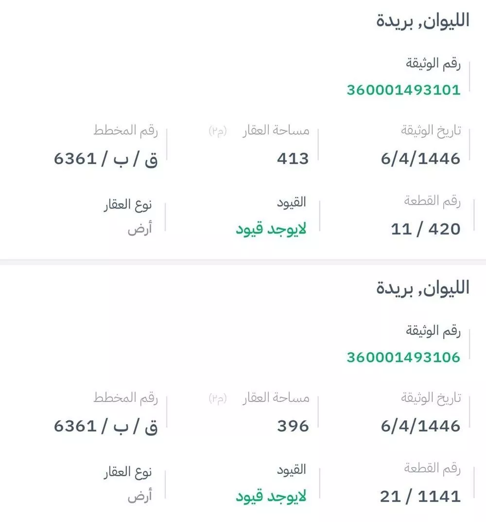 أرض للبيع في حي الليوان, مدينة بريدة, منطقة القصيم 1 صورة