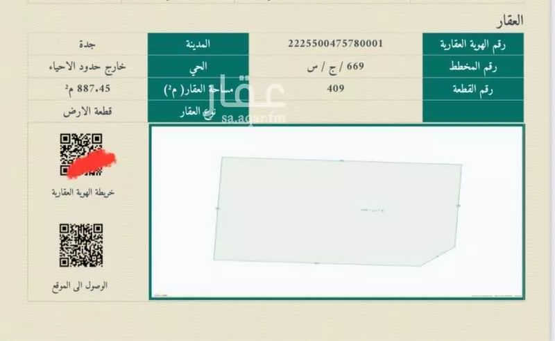 أرض للبيع في مدينة جدة, منطقة مكة المكرمة 1 صورة
