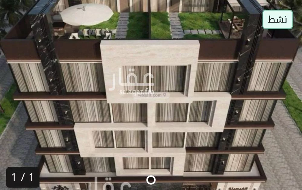 شقة للبيع في شارع عائشه ام المؤمنيين, حي الروضة, مدينة جدة, منطقة مكة المكرمة 1 صورة