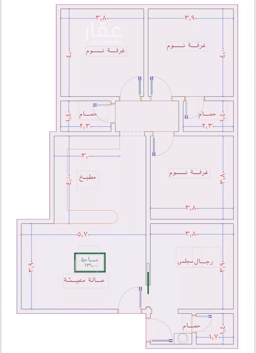 شقة للبيع في شارع الامير عبدالمجيد, حي الصواري, مدينة جدة, منطقة مكة المكرمة 1 صورة