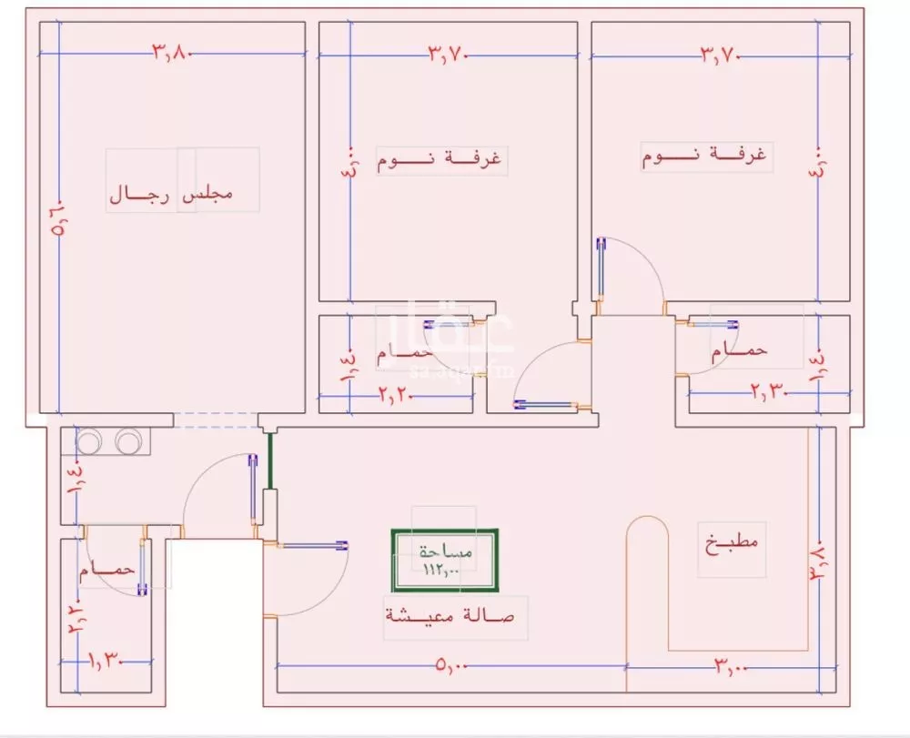شقة للبيع في شارع الامير عبدالمجيد, حي الصواري, مدينة جدة, منطقة مكة المكرمة 1 صورة