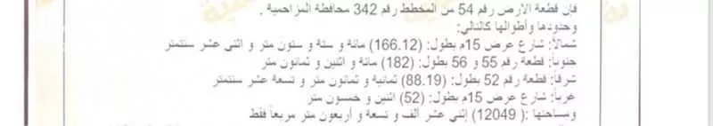 أرض للبيع في حي المحمدية, مدينة المزاحميه, منطقة الرياض 1 صورة