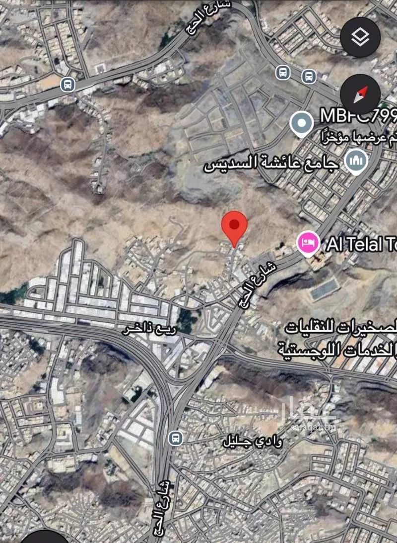 أرض للبيع في شارع ابو بكر الصفي, حي قرطبة, مدينة مكة المكرمة, منطقة مكة المكرمة 1 صورة