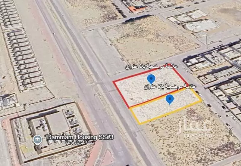 أرض للبيع في شارع عبد الله بن مسعود, حي العروبة, مدينة الدمام, المنطقة الشرقية 1 صورة