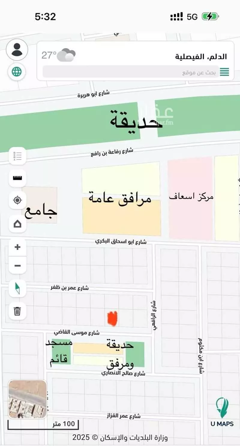 أرض للبيع في شارع 48288, حي الفيصلية, مدينة الدلم, منطقة الرياض 1 صورة