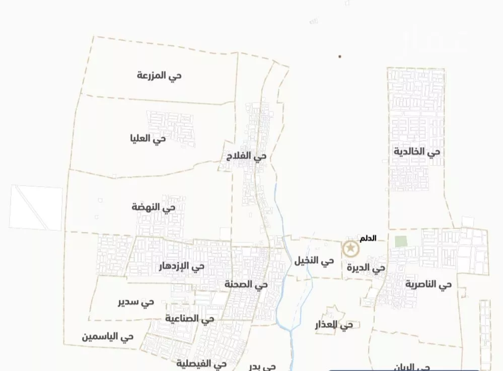 أرض للبيع في شارع العليا 39, حي العليا, مدينة الدلم, منطقة الرياض 1 صورة