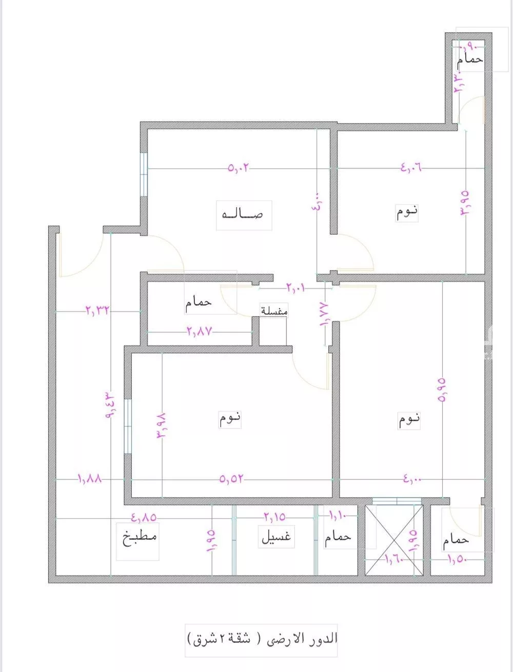دور للإيجار في شارع ابن صحار, حي المنار, مدينة الرياض, منطقة الرياض 1 صورة