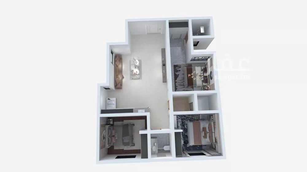 شقة للبيع في شارع الربيع بن سليمان, حي الفيحاء, مدينة الرياض, منطقة الرياض 1 صورة