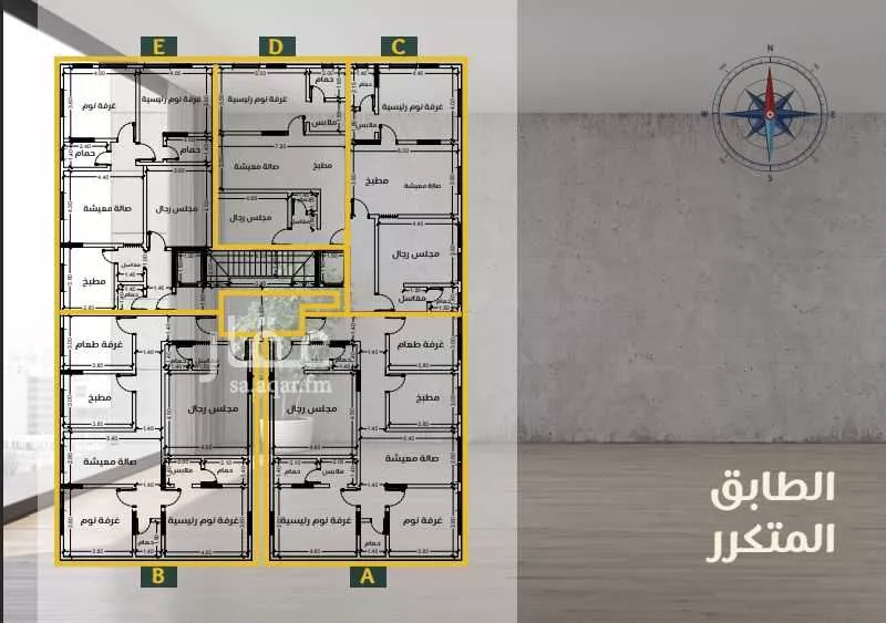 شقة للبيع في شارع ابو بهيه الغذاري, حي الزهراء, مدينة جدة, منطقة مكة المكرمة 1 صورة