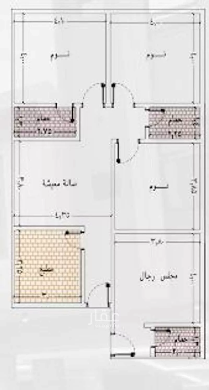 شقة للبيع في شارع ثرب, حي الرحاب, مدينة جدة, منطقة مكة المكرمة 1 صورة