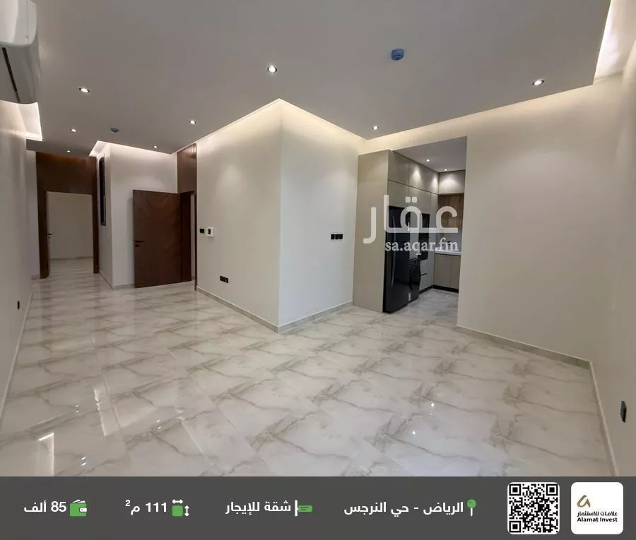 شقة للإيجار في شارع الحارث بن عبدالرحمن, حي النرجس, مدينة الرياض, منطقة الرياض 1 صورة
