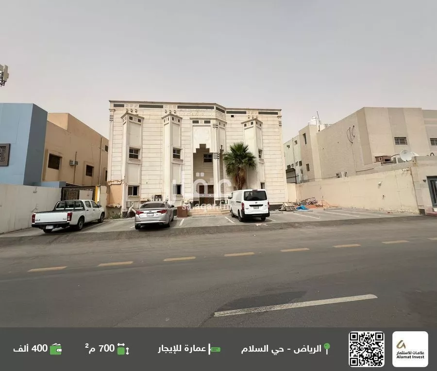 عمارة للإيجار في شارع سعد بن عبادة, حي السلام, مدينة الرياض, منطقة الرياض 1 صورة