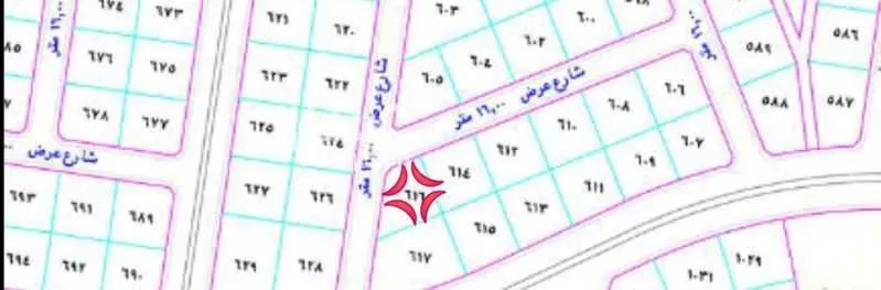 أرض للبيع في شارع 16 16, حي الجزيرة, مدينة جدة, منطقة مكة المكرمة 1 صورة