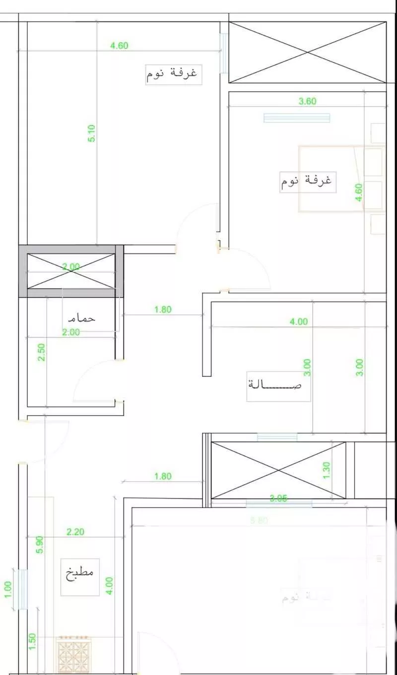 شقة للإيجار في شارع ابن العلم الزبيري, حي العود, مدينة الرياض, منطقة الرياض 1 صورة