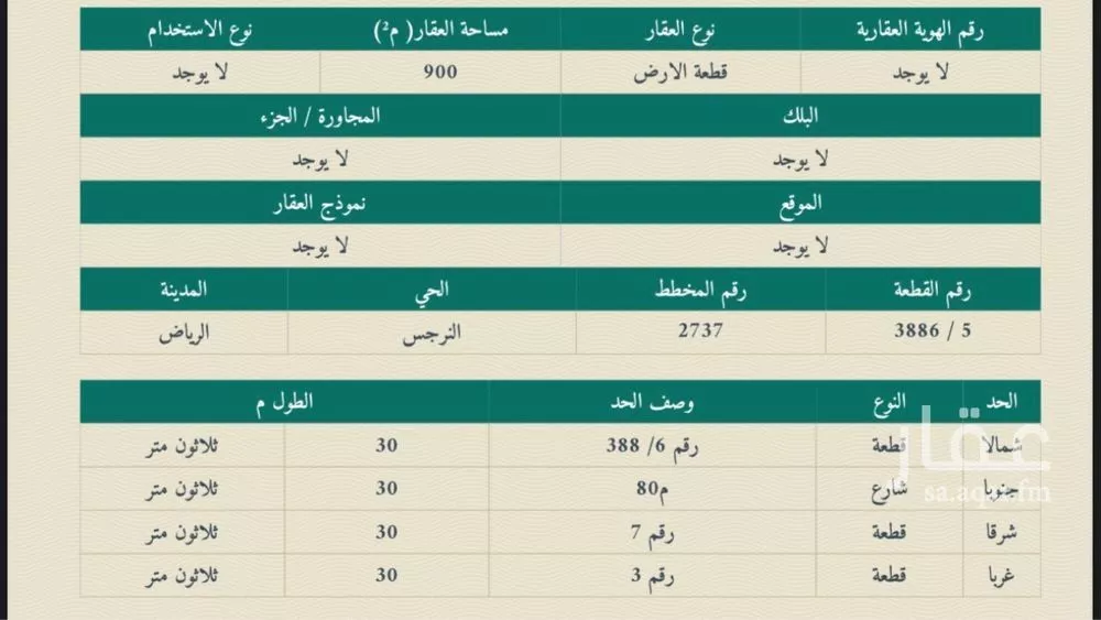 أرض للإيجار في شارع طريق الملك سلمان بن عبدالعزيز, حي النرجس, مدينة الرياض, منطقة الرياض 1 صورة