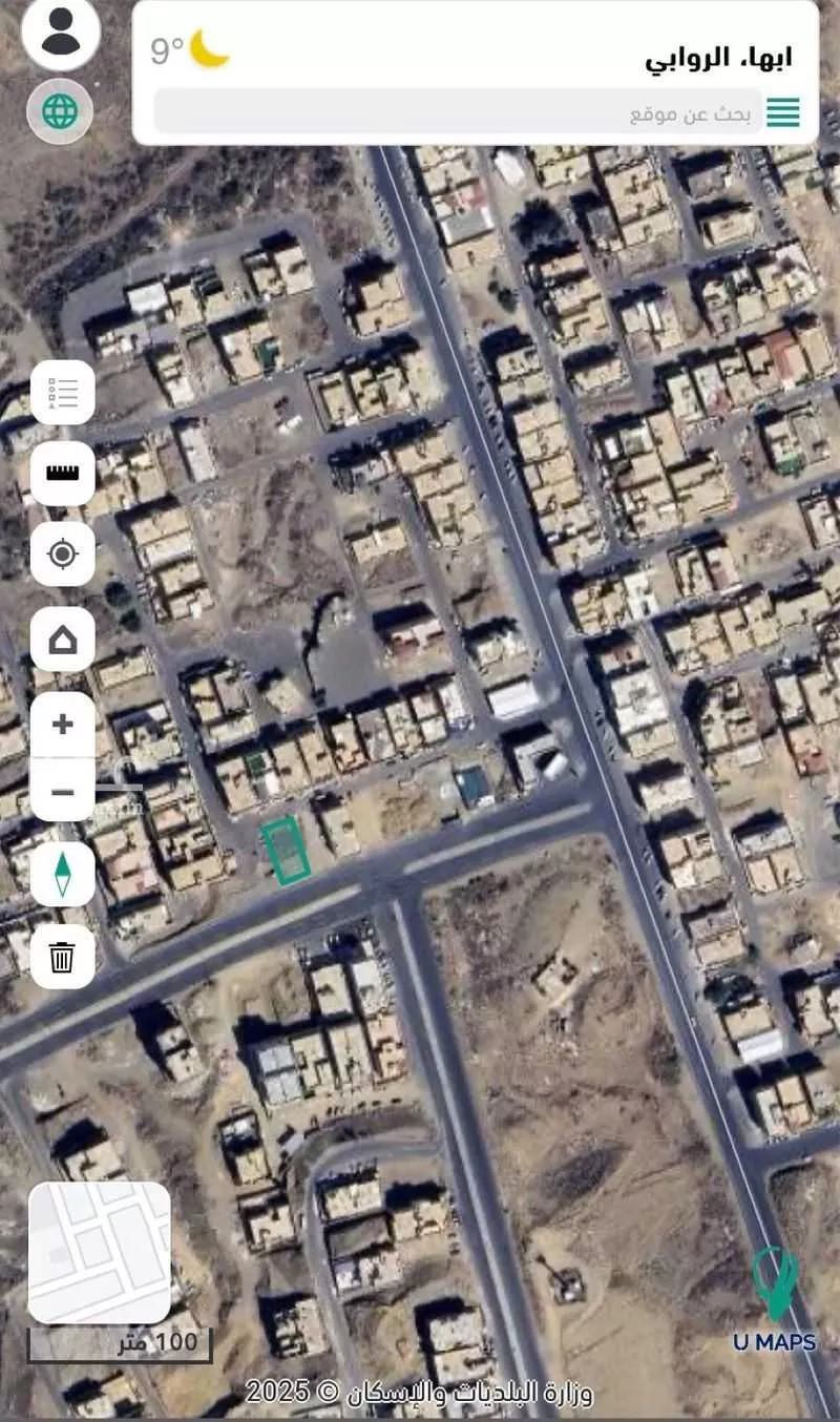 أرض للبيع في شارع 243 الروابي, حي الروابي, مدينة أبها, منطقة عسير 1 صورة