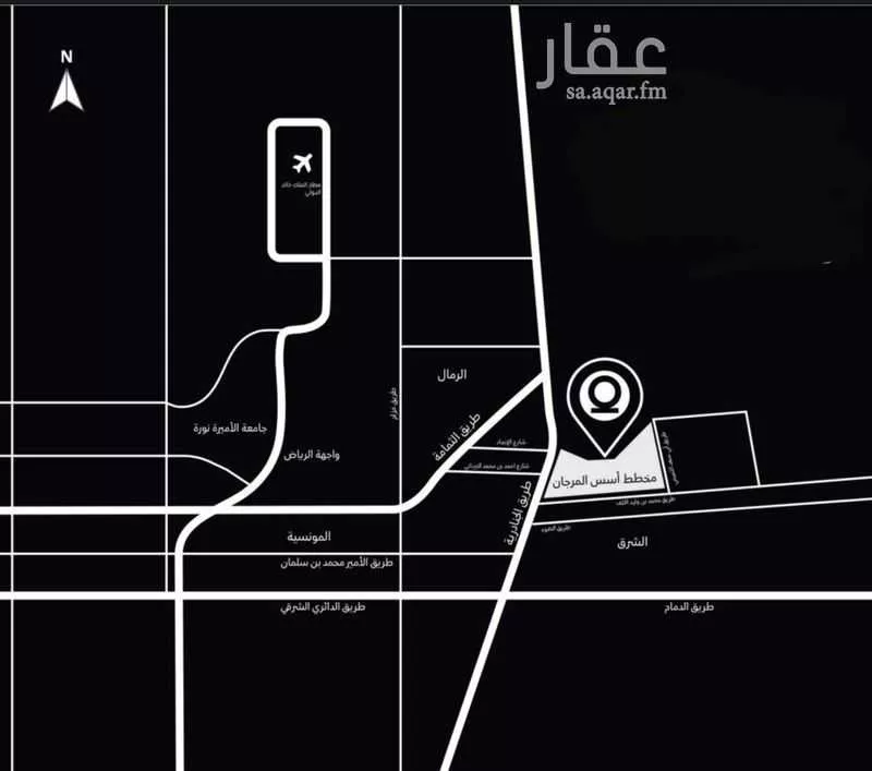 أرض للبيع في شارع محمد السامري, حي المرجان, مدينة الرياض, منطقة الرياض 1 صورة