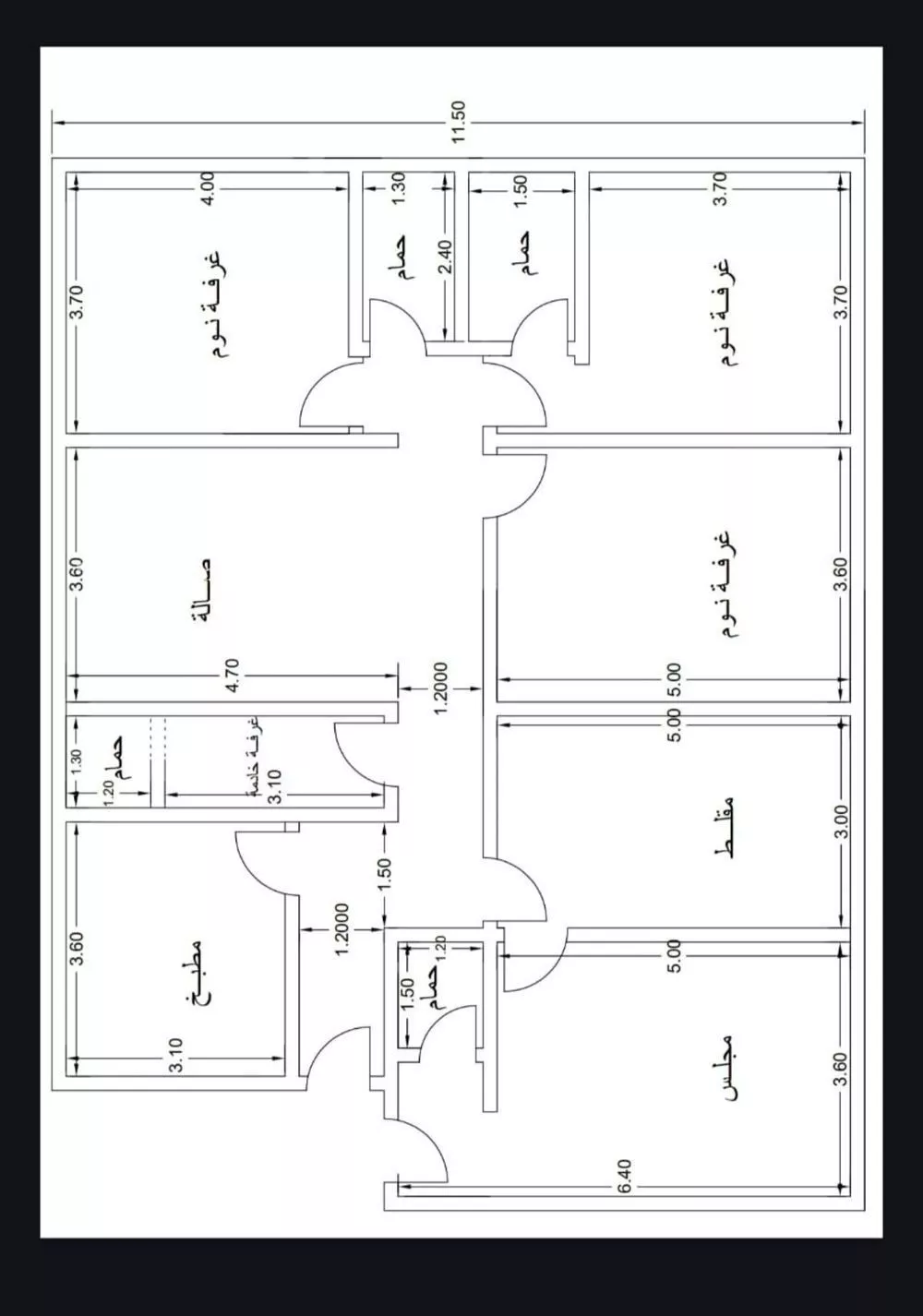شقة للبيع في شارع عين ابن فهير, حي النزهة, مدينة جدة, منطقة مكة المكرمة 1 صورة