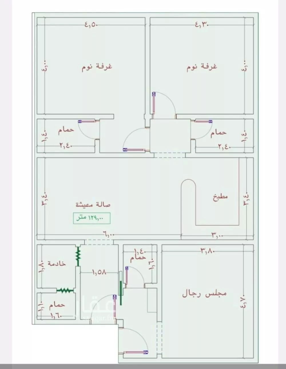 شقة للبيع في شارع عمر الخردلي, حي الجامعة, مدينة جدة, منطقة مكة المكرمة 1 صورة