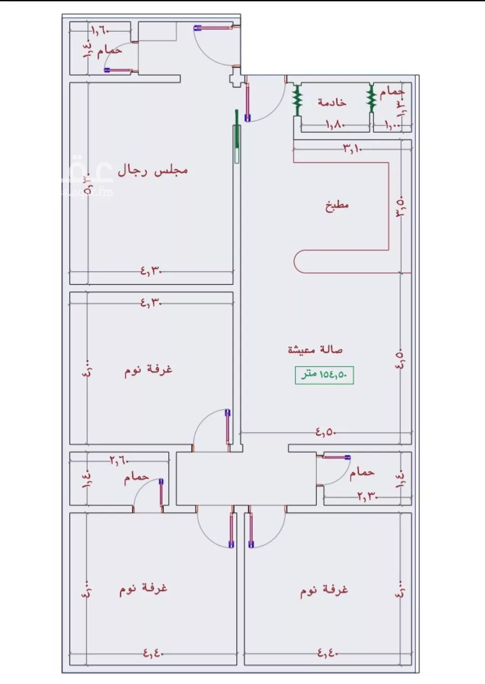 شقة للبيع في شارع عمر الخردلي, حي الجامعة, مدينة جدة, منطقة مكة المكرمة 1 صورة