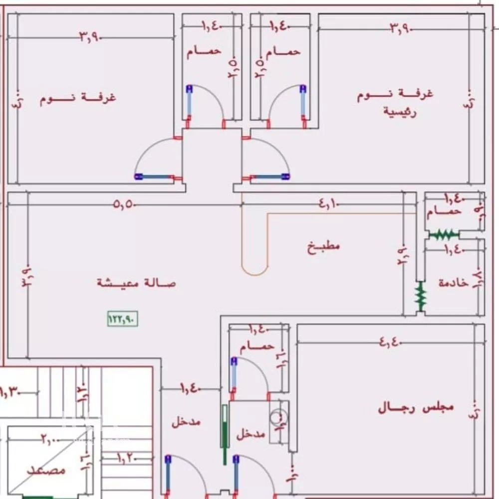 شقة للبيع في شارع غلبون بن الحسن, حي الصفاء, مدينة جدة, منطقة مكة المكرمة 1 صورة