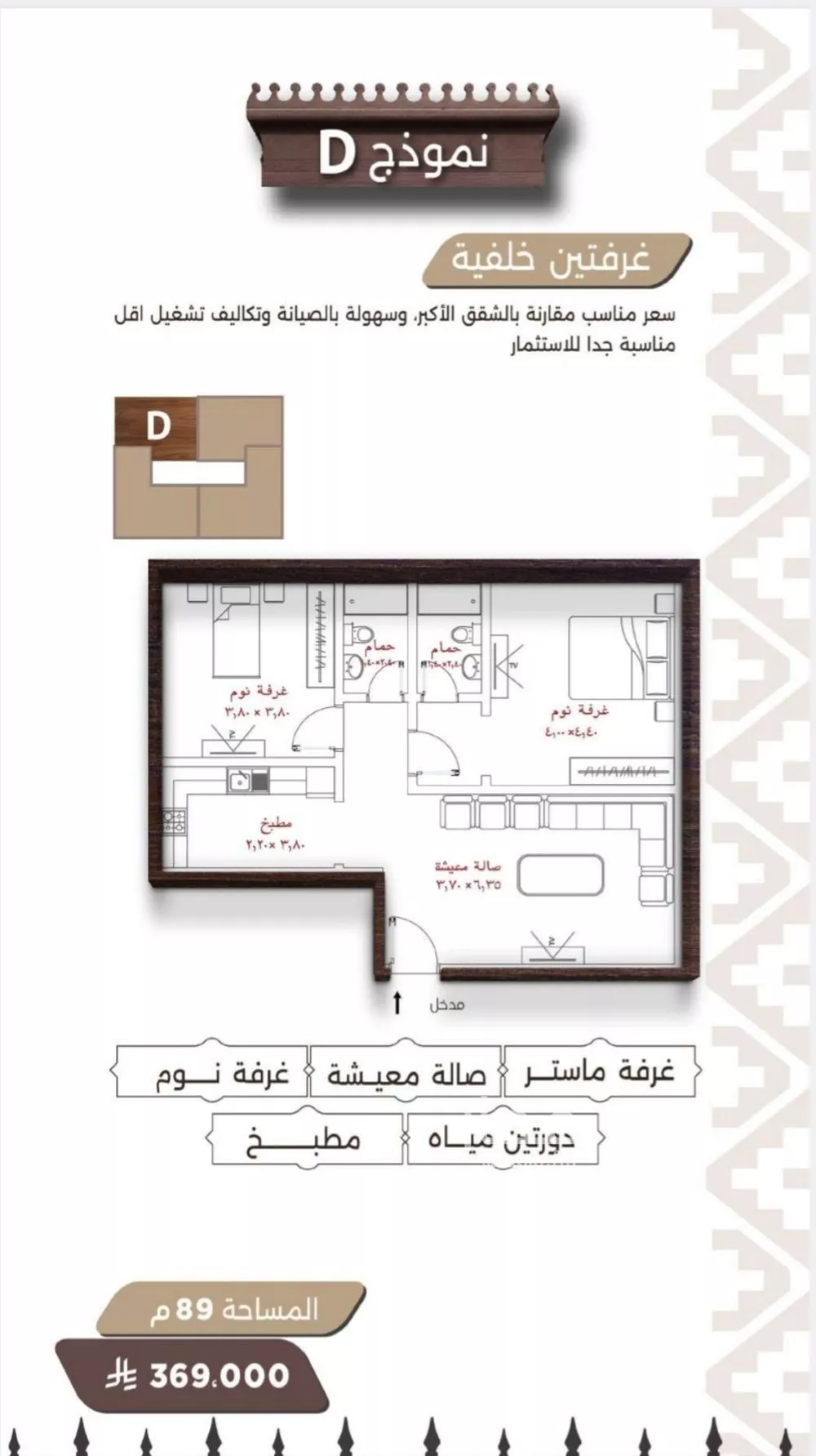 شقة للبيع في شارع اسيد بن الاخنس, حي النعيم, مدينة جدة, منطقة مكة المكرمة 1 صورة