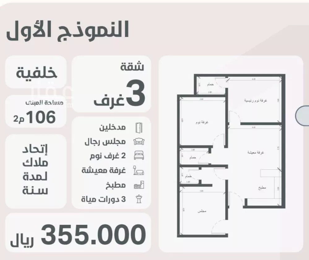 شقة للبيع في شارع داود القاضي, حي الصفاء, مدينة جدة, منطقة مكة المكرمة 1 صورة