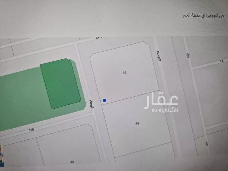 أرض للبيع في حي الجوهرة, مدينة الخبر, المنطقة الشرقية 1 صورة