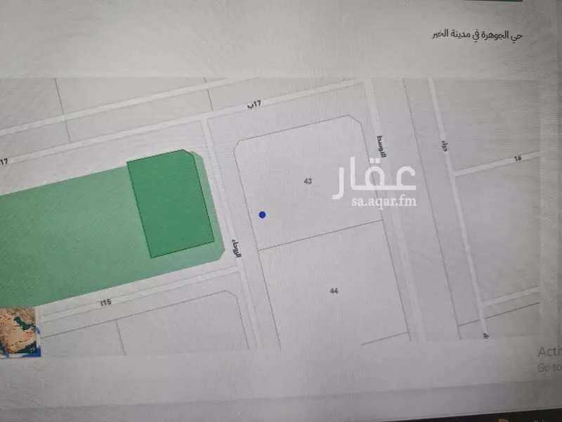أرض للبيع في حي الجوهرة, مدينة الخبر, المنطقة الشرقية 1 صورة