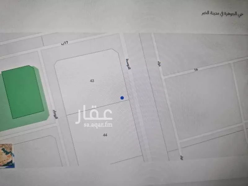 أرض للبيع في حي الجوهرة, مدينة الخبر, المنطقة الشرقية 1 صورة