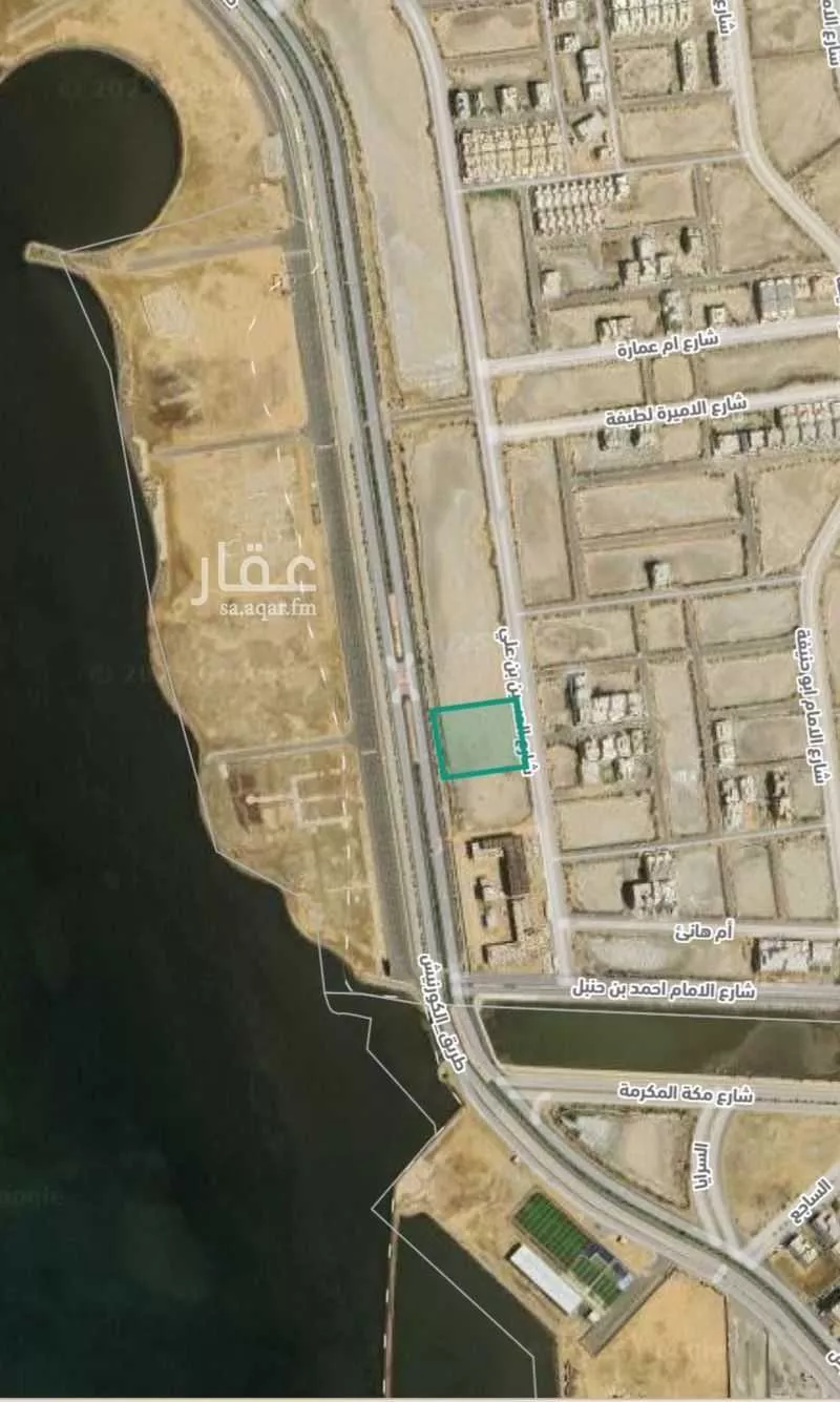 أرض للبيع في شارع الكورنيش الفرعي, حي المحمدية 1, مدينة جازان, منطقة جازان 1 صورة