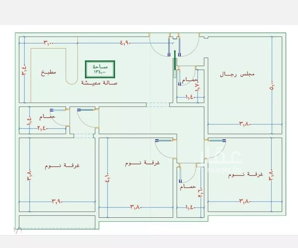 شقة للبيع في شارع الامير عبدالمجيد, حي الصواري, مدينة جدة, منطقة مكة المكرمة 1 صورة