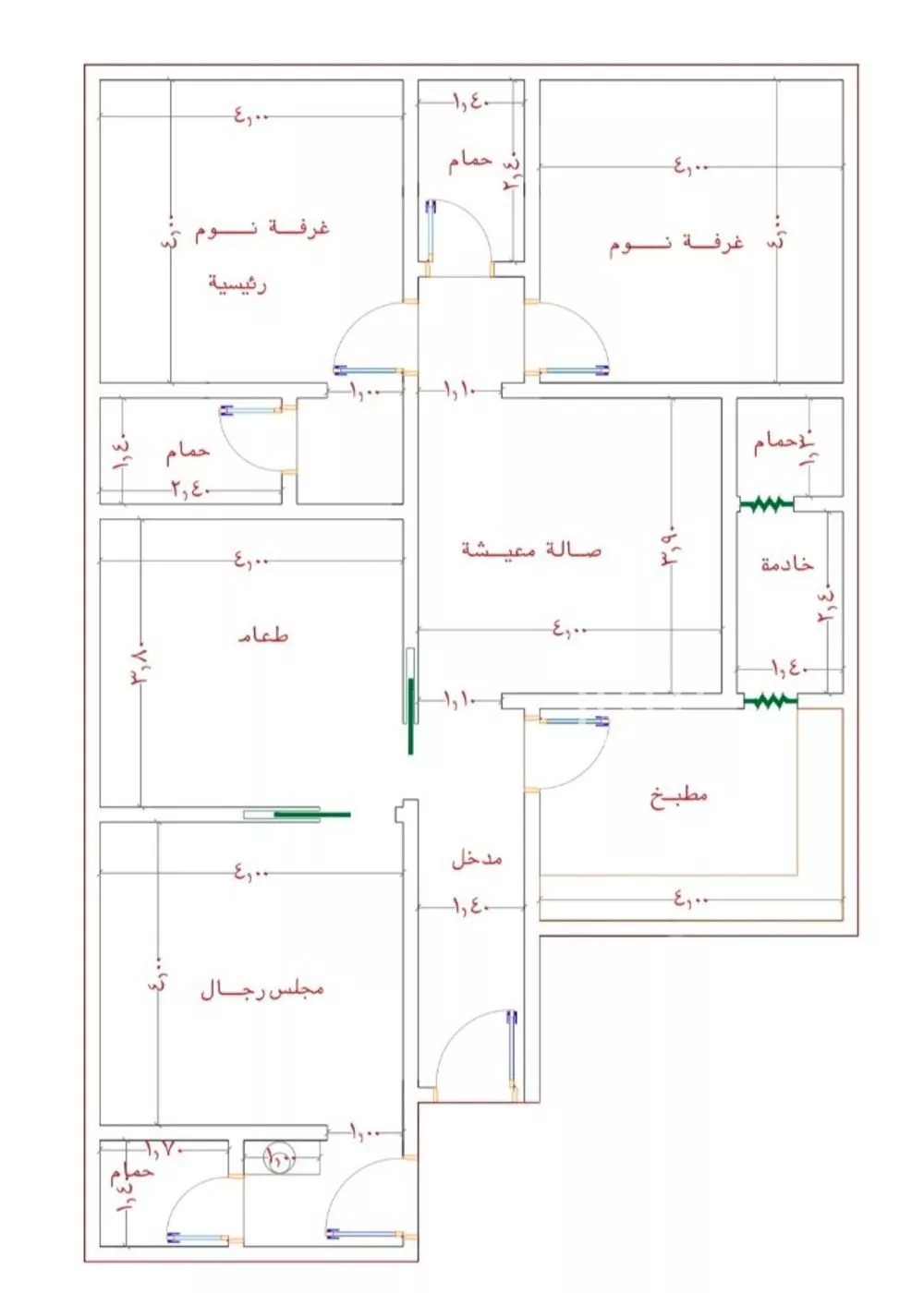 شقة للبيع في شارع الامير عبدالمجيد, حي الصواري, مدينة جدة, منطقة مكة المكرمة 1 صورة