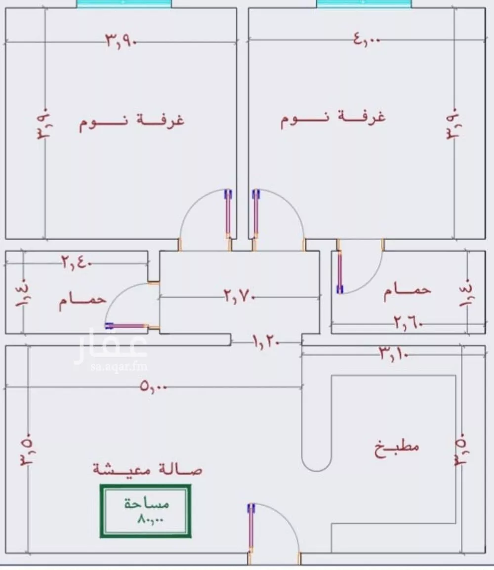 شقة للبيع في شارع الامير عبدالمجيد, حي الصواري, مدينة جدة, منطقة مكة المكرمة 1 صورة