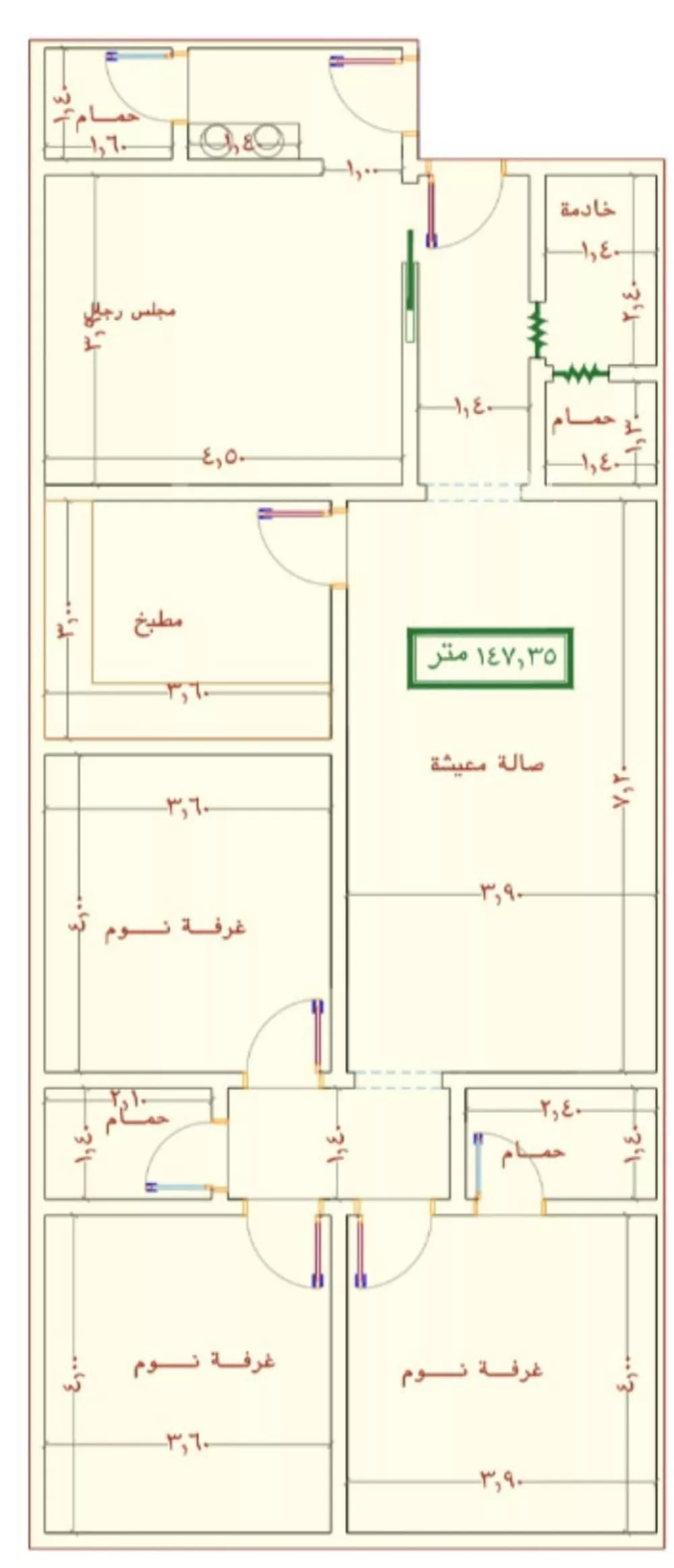 شقة للبيع في حي الجامعة, مدينة جدة, منطقة مكة المكرمة 1 صورة