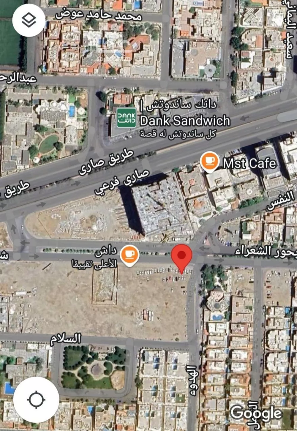 أرض للبيع في شارع بحور الشعراء, حي الخالدية, مدينة جدة, منطقة مكة المكرمة 1 صورة