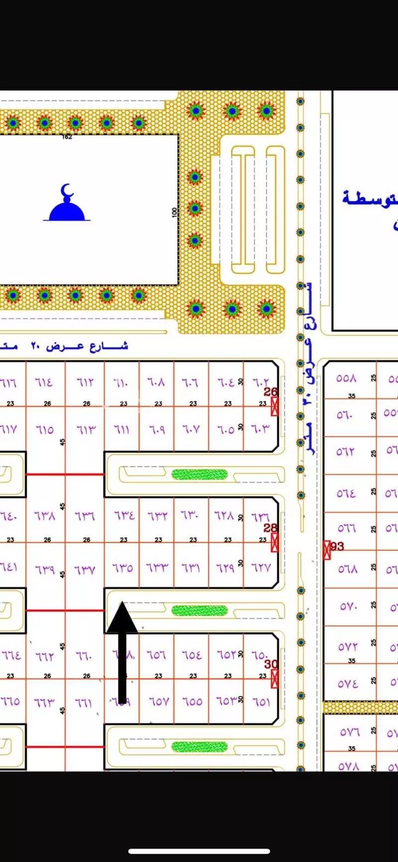 أرض للبيع في شارع الصفاء 57 ، حي الصفاء ، حفر الباطن ، حفر الباطن 1 صورة
