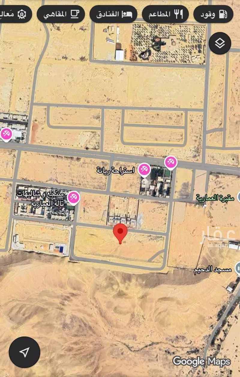 أرض للإيجار في شارع العماريه 709, مدينة العمارية, منطقة الرياض 1 صورة