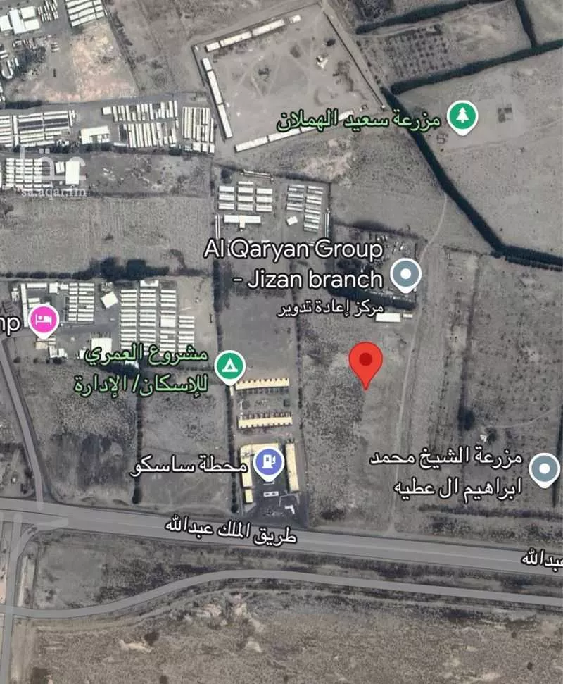 أرض للبيع في شارع طريق الملك عبد الله, مدينة المنزاله, منطقة جازان 1 صورة