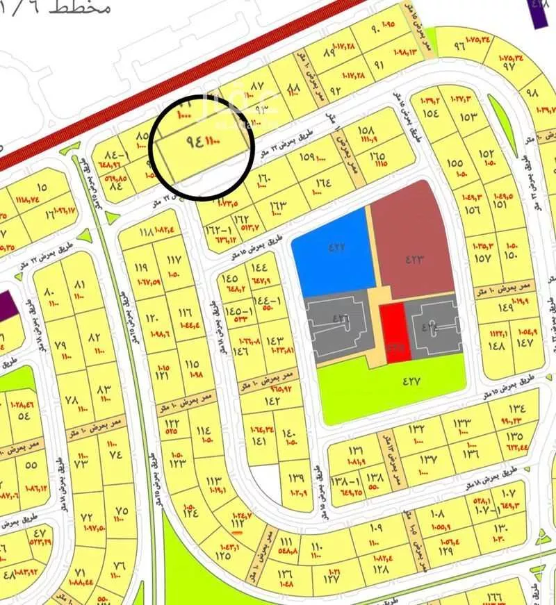 أرض للبيع في شارع 22995537, حي الناصرية 4, مدينة جازان, منطقة جازان 1 صورة