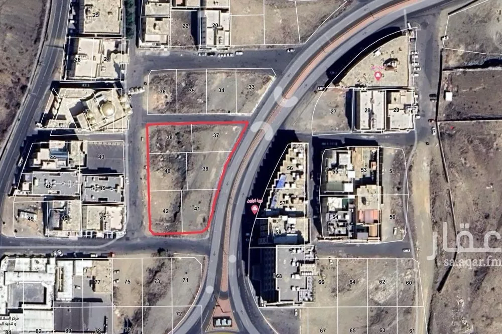 أرض للبيع في شارع الشيخ عبدالعزيز ال الشيخ, حي العرين, مدينة ابها, منطقة عسير 1 صورة