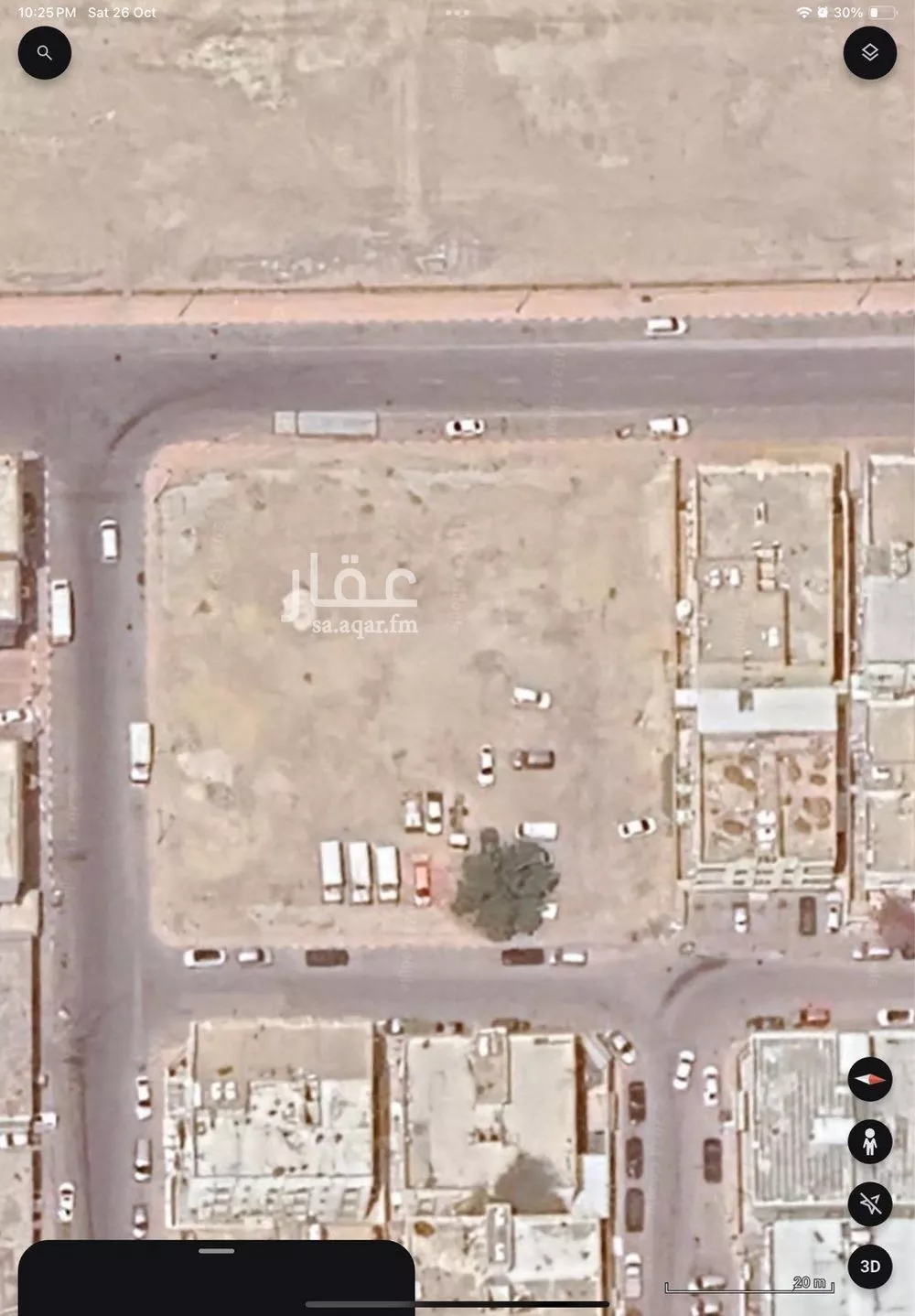 أرض للبيع في شارع الامير سعود بن جلوي, حي العنود, مدينة الدمام, المنطقة الشرقية 1 صورة