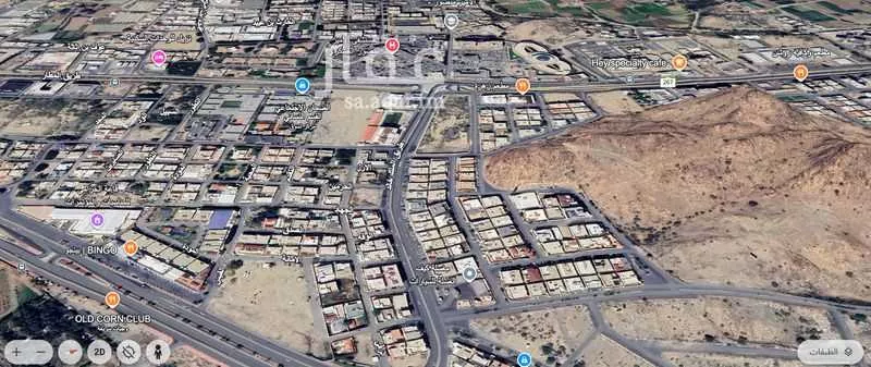 أرض للإيجار في شارع خالد بن عبدالعزيز, حي جبرة, مدينة امارة منطقة مكة المكرمة - الطائف, منطقة مكة المكرمة 1 صورة