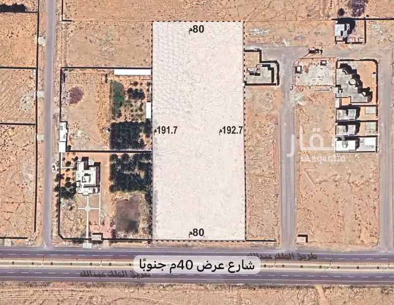أرض للبيع في شارع طريق الملك سلمان, حي القادسية, مدينة البكيريه, منطقة القصيم 1 صورة