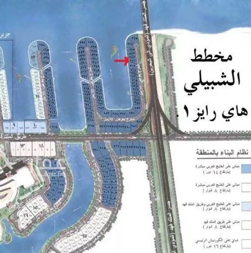 أرض للبيع في شارع الساحل, حي الخور, مدينة الخبر, المنطقة الشرقية 1 صورة