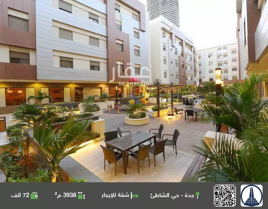 شقة للإيجار في شارع الامير فيصل بن فهد, حي الشاطئ, مدينة جدة, منطقة مكة المكرمة 1 صورة