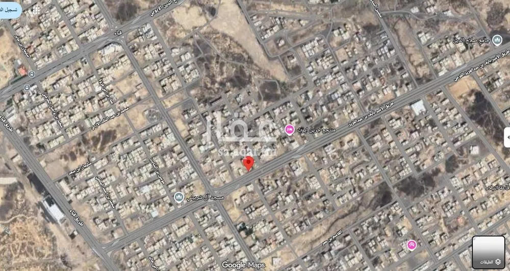 أرض للبيع في شارع الامير نايف بن عبدالعزيز, حي الغراء, مدينة المدينة المنورة, منطقة المدينة المنورة 1 صورة
