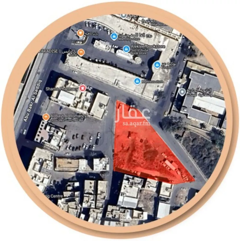 أرض للبيع في شارع مناور العنزي, حي شبرا, مدينة امارة منطقة مكة المكرمة - الطائف, منطقة مكة المكرمة 1 صورة