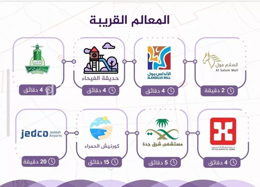 شقة للبيع في شارع احمد بن عيسى الرومي, حي الفيحاء, مدينة جدة, منطقة مكة المكرمة 1 صورة