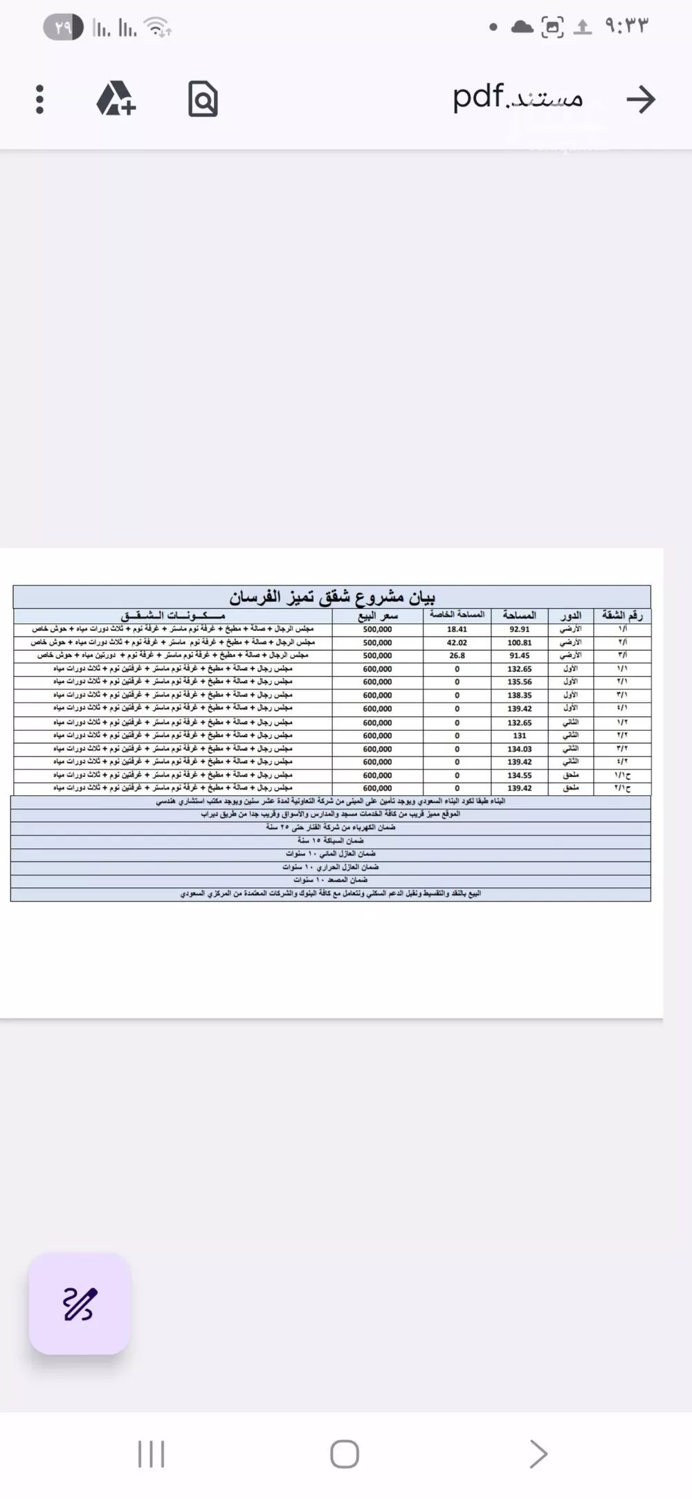 شقة للبيع في شارع ديراب الفرعي, حي المروة, مدينة الرياض, منطقة الرياض 1 صورة